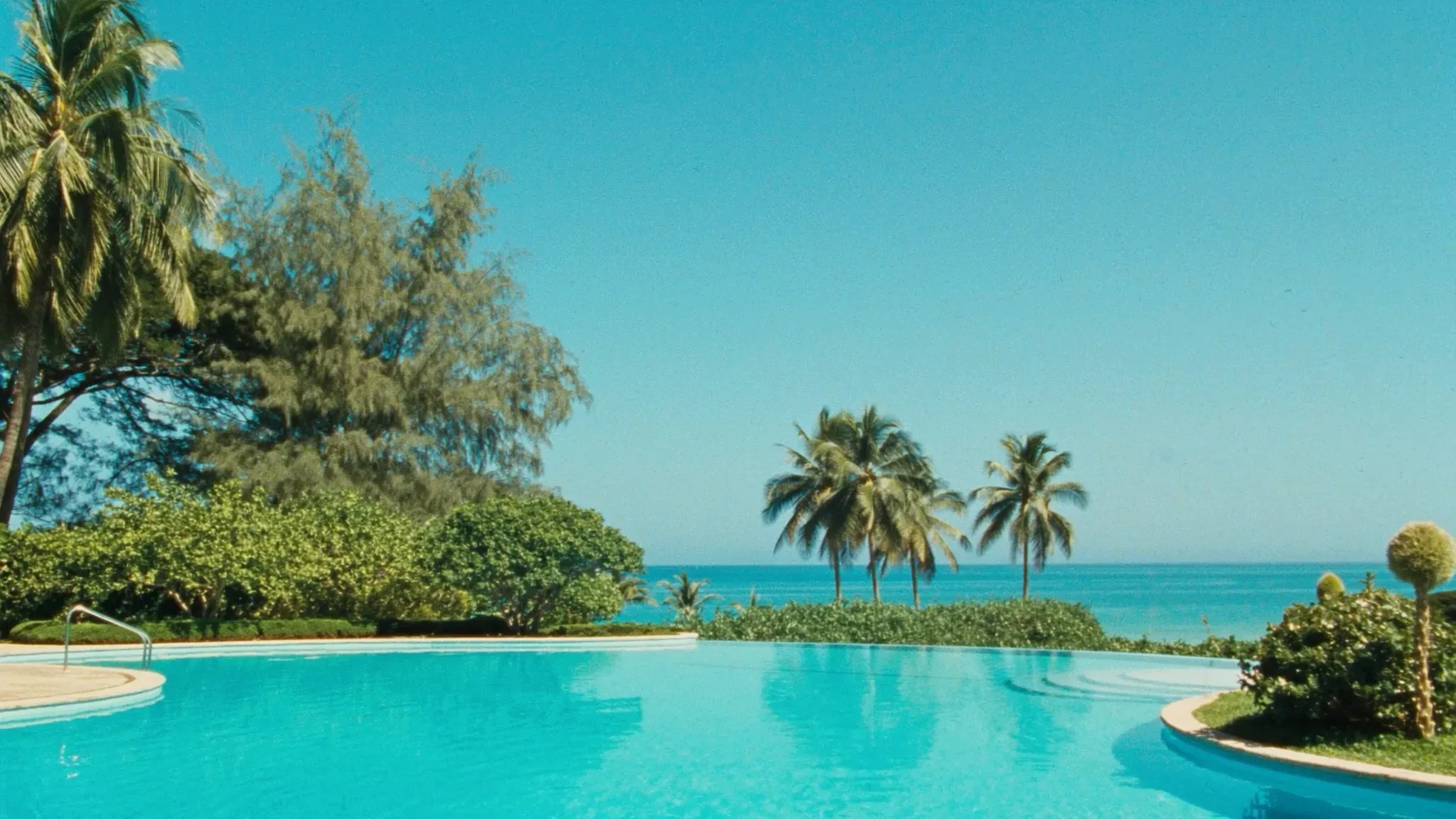 A sunny tropical infinity pool (placeholder)